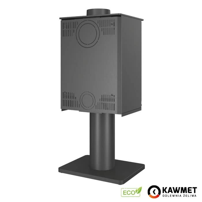 Піч на дровах Kawmet Harita S15i Leg Eco, тильний вигляд Піч на дровах Kawmet Harita S15i Leg Eco, тильний вигляд