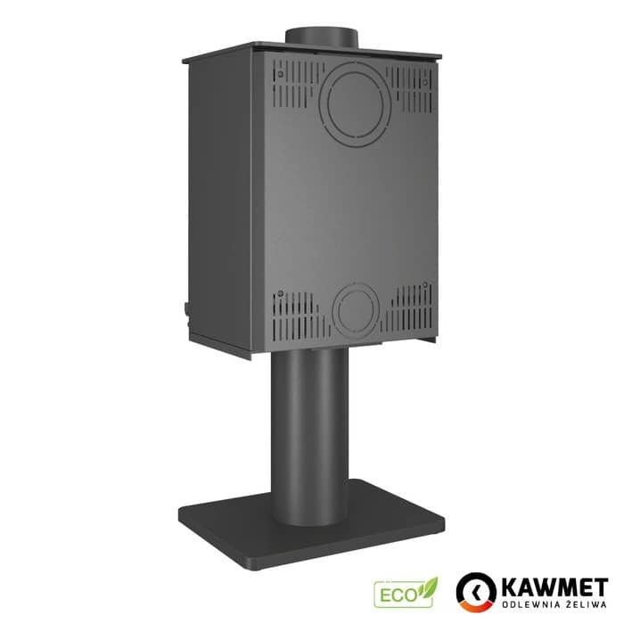Сталева піч Kawmet Harita S15i Leg Eco, тильний вигляд Сталева піч Kawmet Harita S15i Leg Eco, тильний вигляд