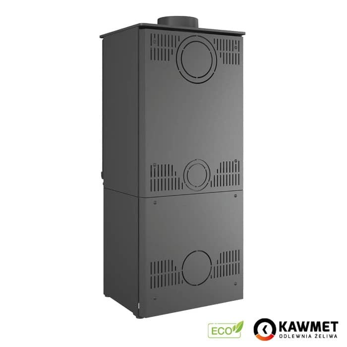Сталева піч Kawmet Harita S15i S-Box Decor Eco, тильний вигляд Сталева піч Kawmet Harita S15i S-Box Decor Eco, тильний вигляд