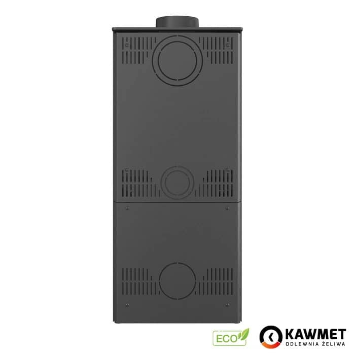 Дров'яна піч Kawmet Harita S15i S-Box Decor Eco, тильний вигляд Дров'яна піч Kawmet Harita S15i S-Box Decor Eco, тильний вигляд