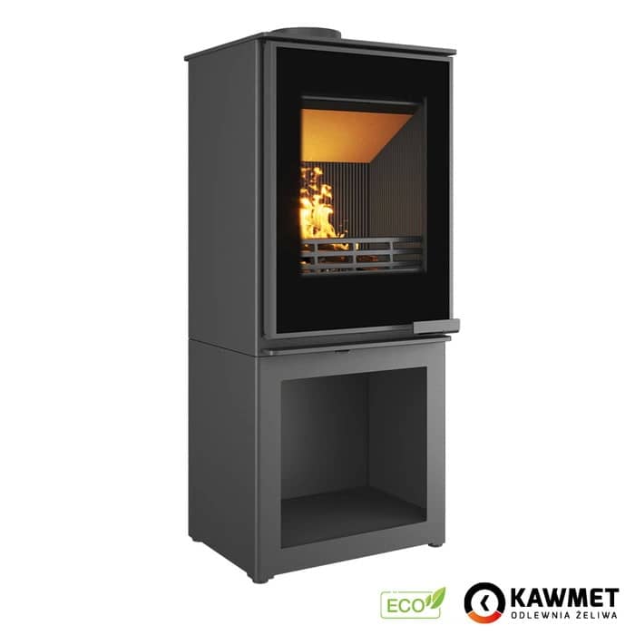 Піч на дровах Kawmet Harita S15i S-Box Decor Eco з прямим склом Піч на дровах Kawmet Harita S15i S-Box Decor Eco з прямим склом