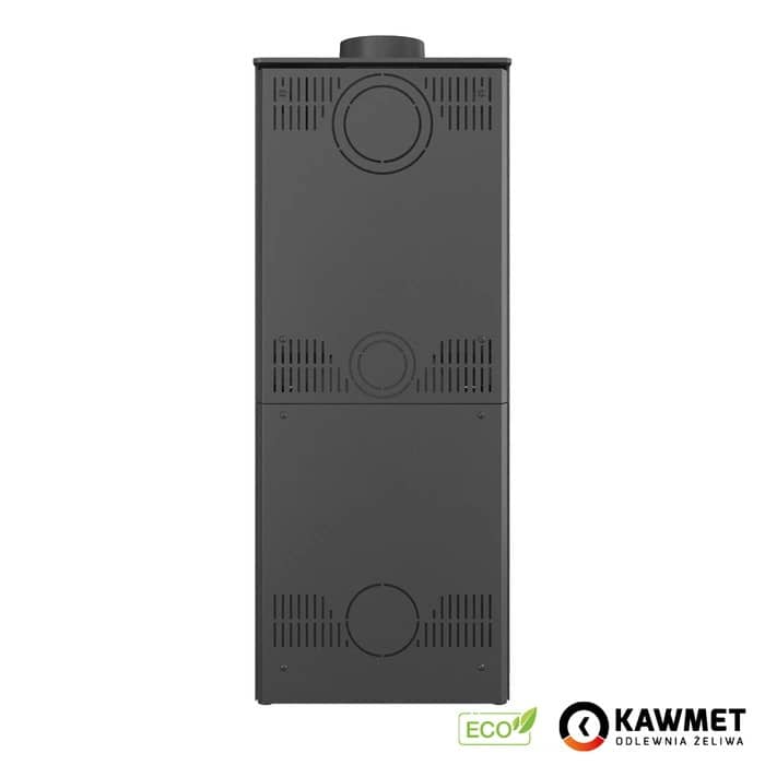 Дров'яна піч Kawmet Harita S15i L-Box Eco, тильний вигляд Дров'яна піч Kawmet Harita S15i L-Box Eco, тильний вигляд