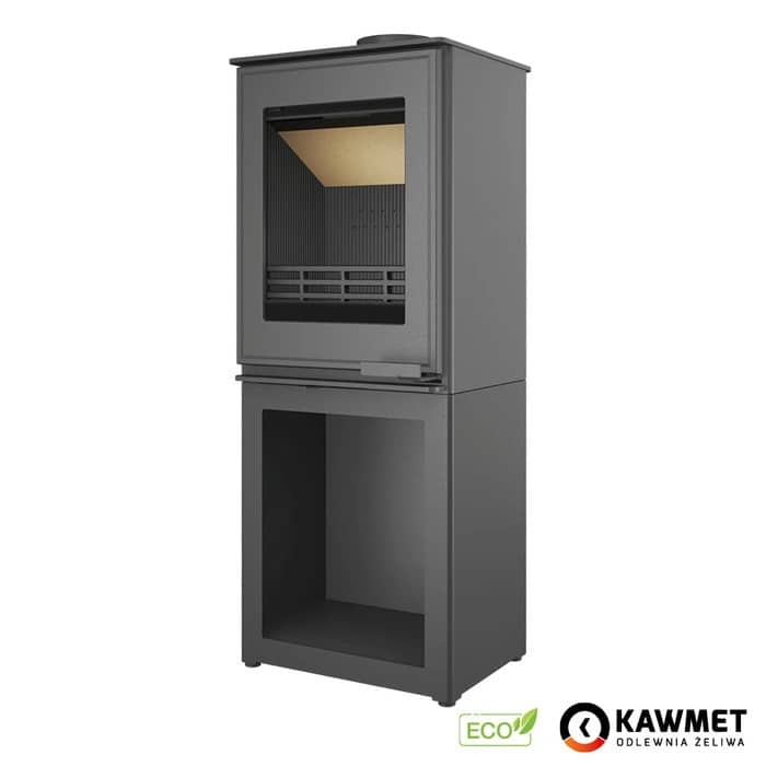 Дров'яна піч Kawmet Harita S15i L-Box Eco з верхнім, тильним підключенням Дров'яна піч Kawmet Harita S15i L-Box Eco з верхнім, тильним підключенням