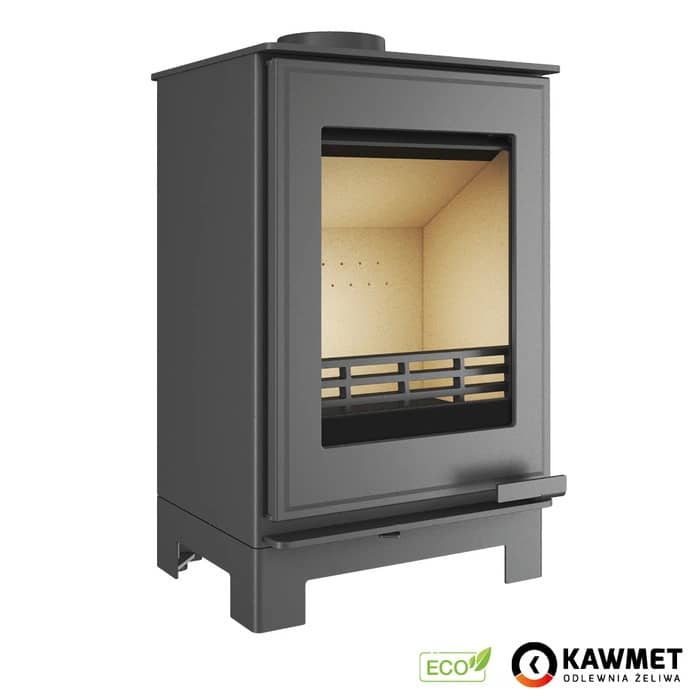 Піч на дровах Kawmet Harita S15v Basic Eco з відкриттям дверцят вліво Піч на дровах Kawmet Harita S15v Basic Eco з відкриттям дверцят вліво
