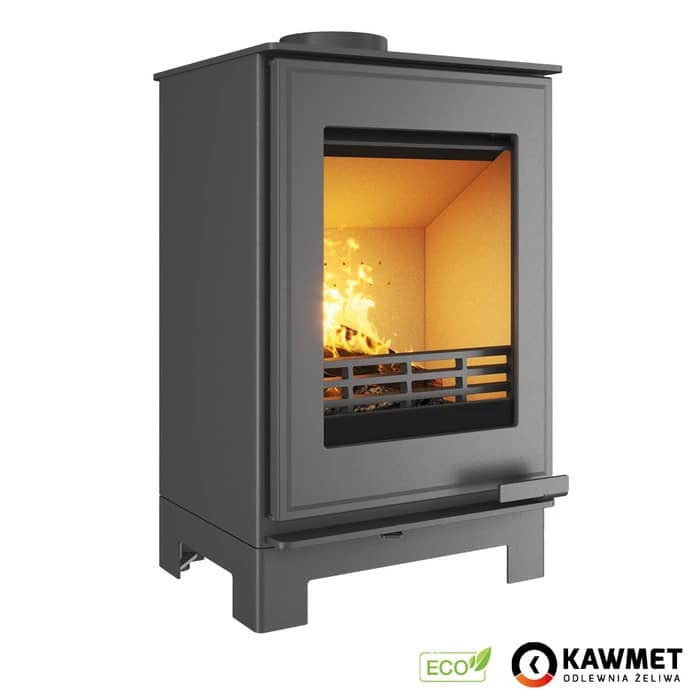 Піч на дровах Kawmet Harita S15v Basic Eco з прямим склом Піч на дровах Kawmet Harita S15v Basic Eco з прямим склом