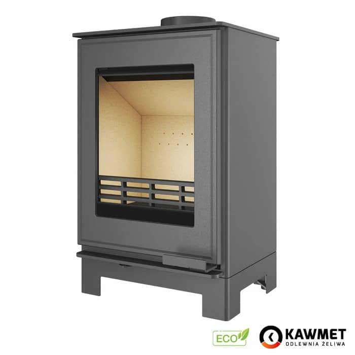 Дров'яна піч Kawmet Harita S15v Basic Eco з прямим склом Дров'яна піч Kawmet Harita S15v Basic Eco з прямим склом