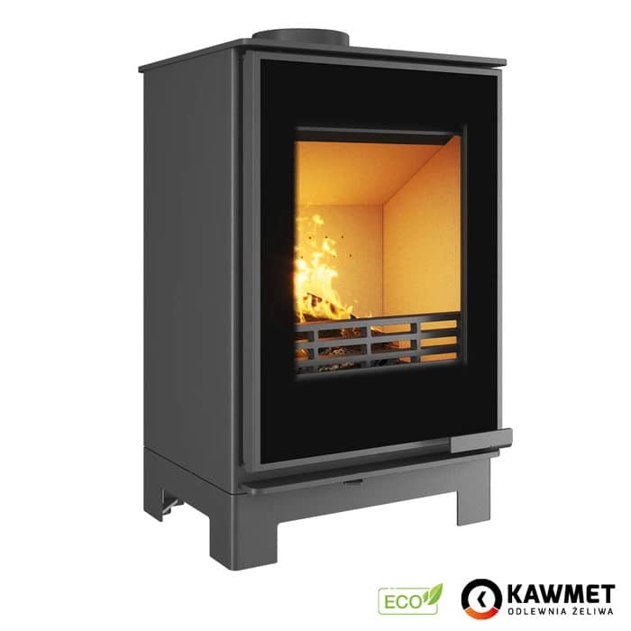 Піч на дровах Kawmet Harita S15v Basic Decor Eco з прямим склом Піч на дровах Kawmet Harita S15v Basic Decor Eco з прямим склом
