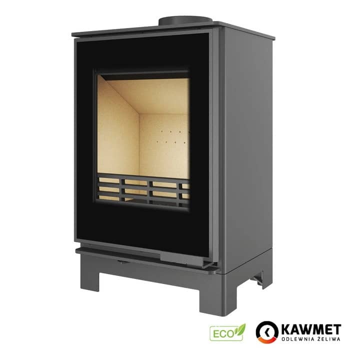 Дров'яна піч Kawmet Harita S15v Basic Decor Eco з прямим склом Дров'яна піч Kawmet Harita S15v Basic Decor Eco з прямим склом