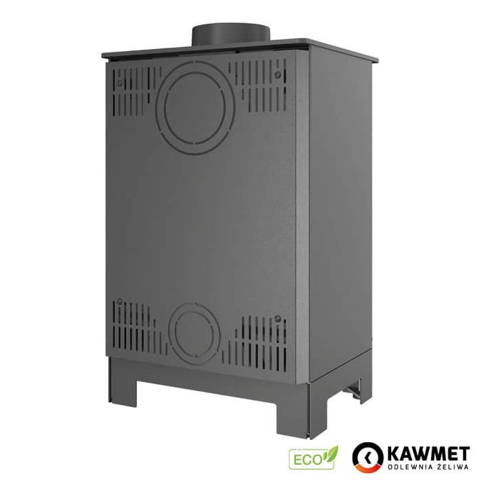 Піч Kawmet Harita S15v Basic Decor Eco, тильний вигляд Піч Kawmet Harita S15v Basic Decor Eco, тильний вигляд