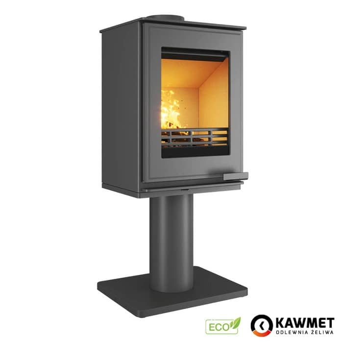 Піч на дровах Kawmet Harita S15v Leg Eco з прямим склом Піч на дровах Kawmet Harita S15v Leg Eco з прямим склом