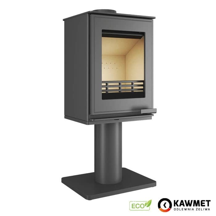 Піч на дровах Kawmet Harita S15v Leg Eco з відкриттям дверцят вліво Піч на дровах Kawmet Harita S15v Leg Eco з відкриттям дверцят вліво
