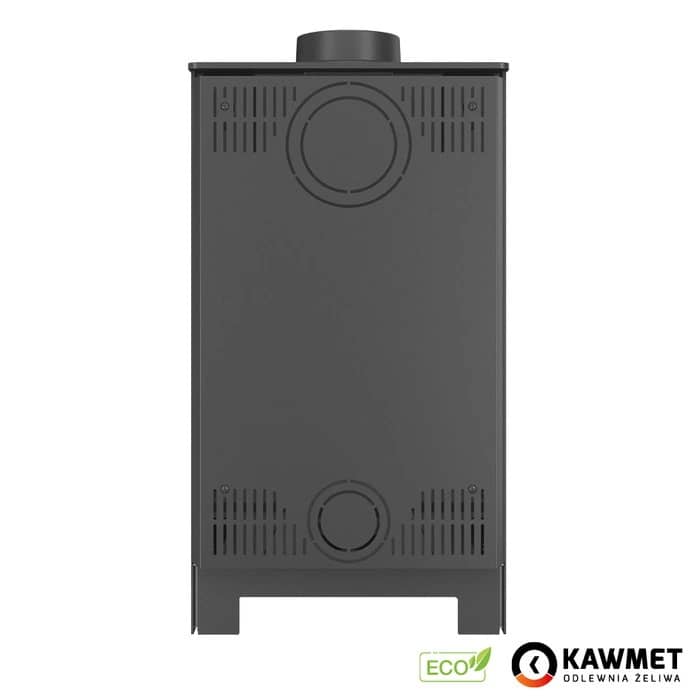 Дров'яна піч Kawmet Venus S16 Basic Eco, тильний вигляд Дров'яна піч Kawmet Venus S16 Basic Eco, тильний вигляд