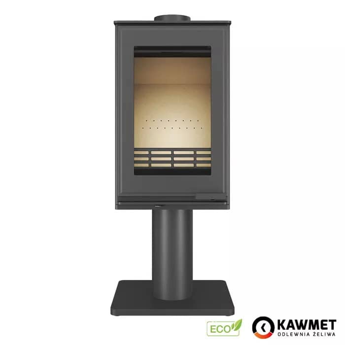 Дров'яна піч Kawmet Venus S16 Leg Eco, фронтальний вигляд Дров'яна піч Kawmet Venus S16 Leg Eco, фронтальний вигляд