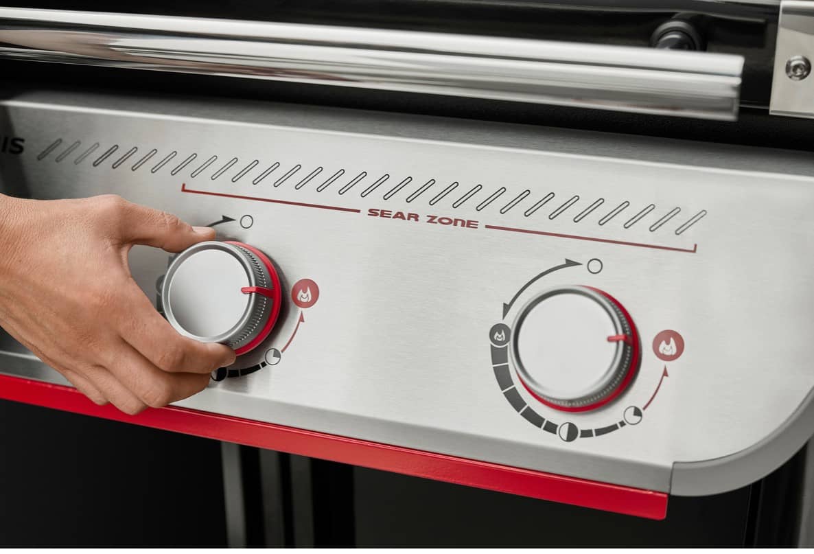 Ручки керування та панель гриля Weber Genesis E-325 Ручки керування та панель гриля Weber Genesis E-325