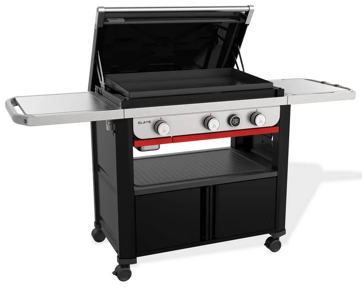 Газовий гриль Weber Slate GPD 76 см із відкритою кришкою Газовий гриль Weber Slate GPD 76 см із відкритою кришкою
