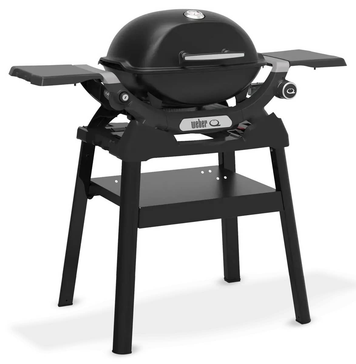 Газовий гриль Weber Q1200N з підставкою і вбудованим термометром Газовий гриль Weber Q1200N з підставкою і вбудованим термометром