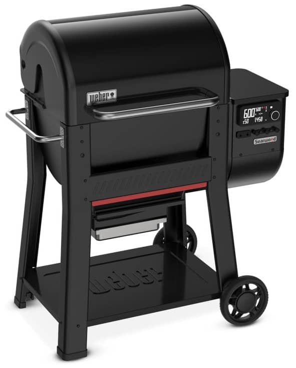 Пелетний гриль Weber Searwood 600 з функцією SmokeBoost для насиченого диму Пелетний гриль Weber Searwood 600 з функцією SmokeBoost для насиченого диму