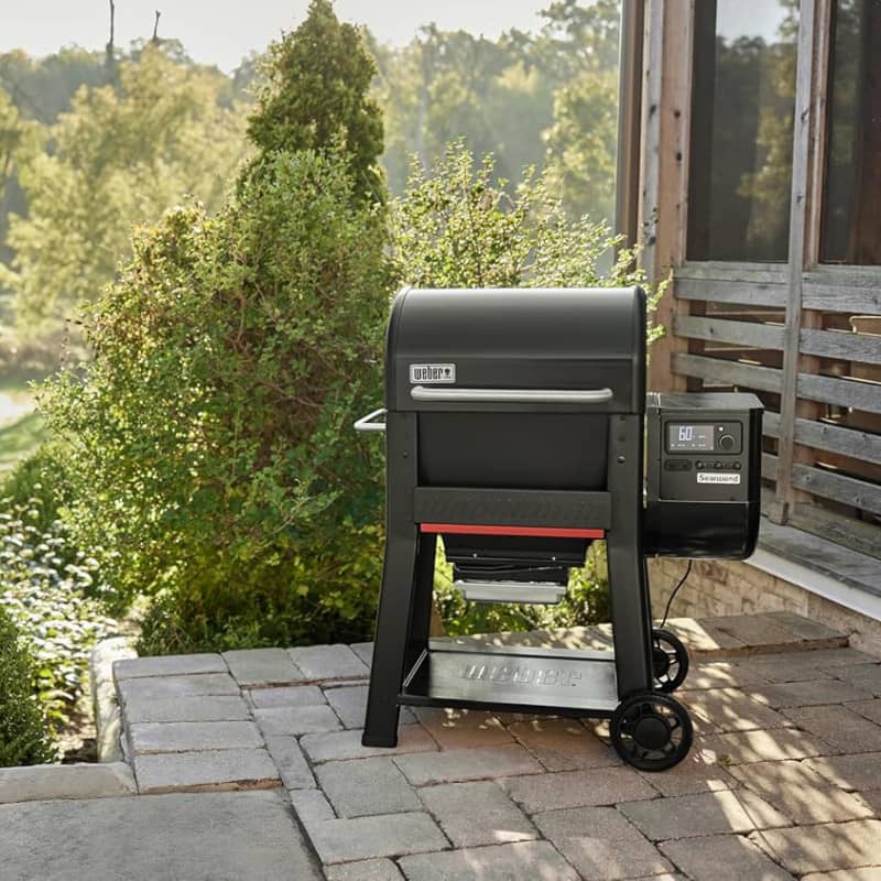 Пелетний гриль Weber Searwood 600 з індикатором палива Пелетний гриль Weber Searwood 600 з індикатором палива