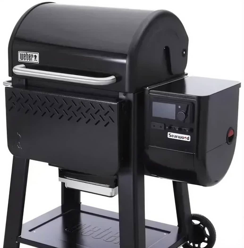Складний передній стіл Weber для Searwood 600 та Smoque Складний передній стіл Weber для Searwood 600 та Smoque