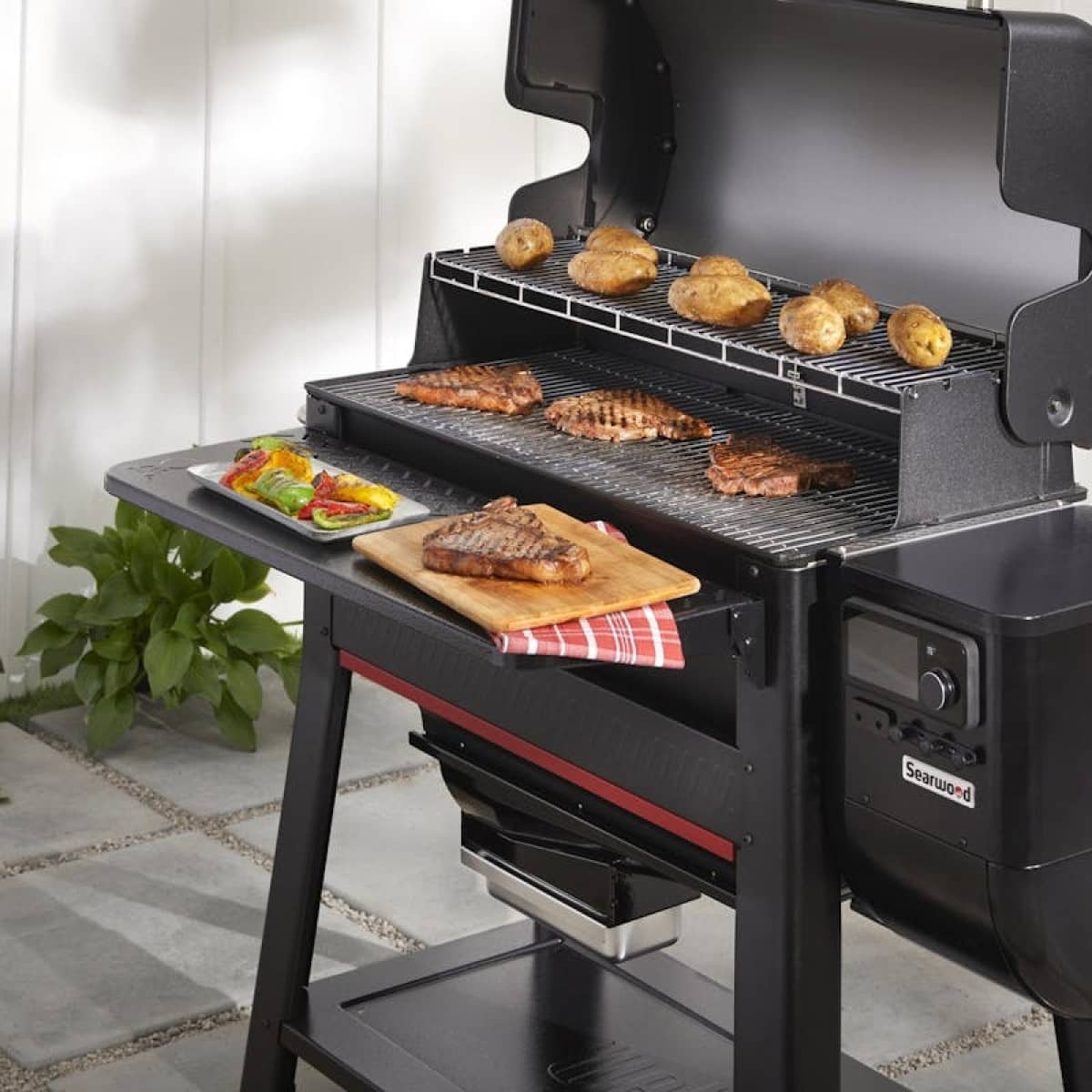 Додатковий передній стіл для Weber Searwood XL 600 Додатковий передній стіл для Weber Searwood XL 600