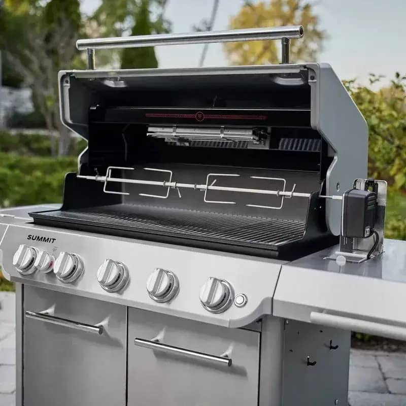 Газовий гриль Weber Summit S, нерж сталь на 5 пальників Газовий гриль Weber Summit S, нерж сталь на 5 пальників