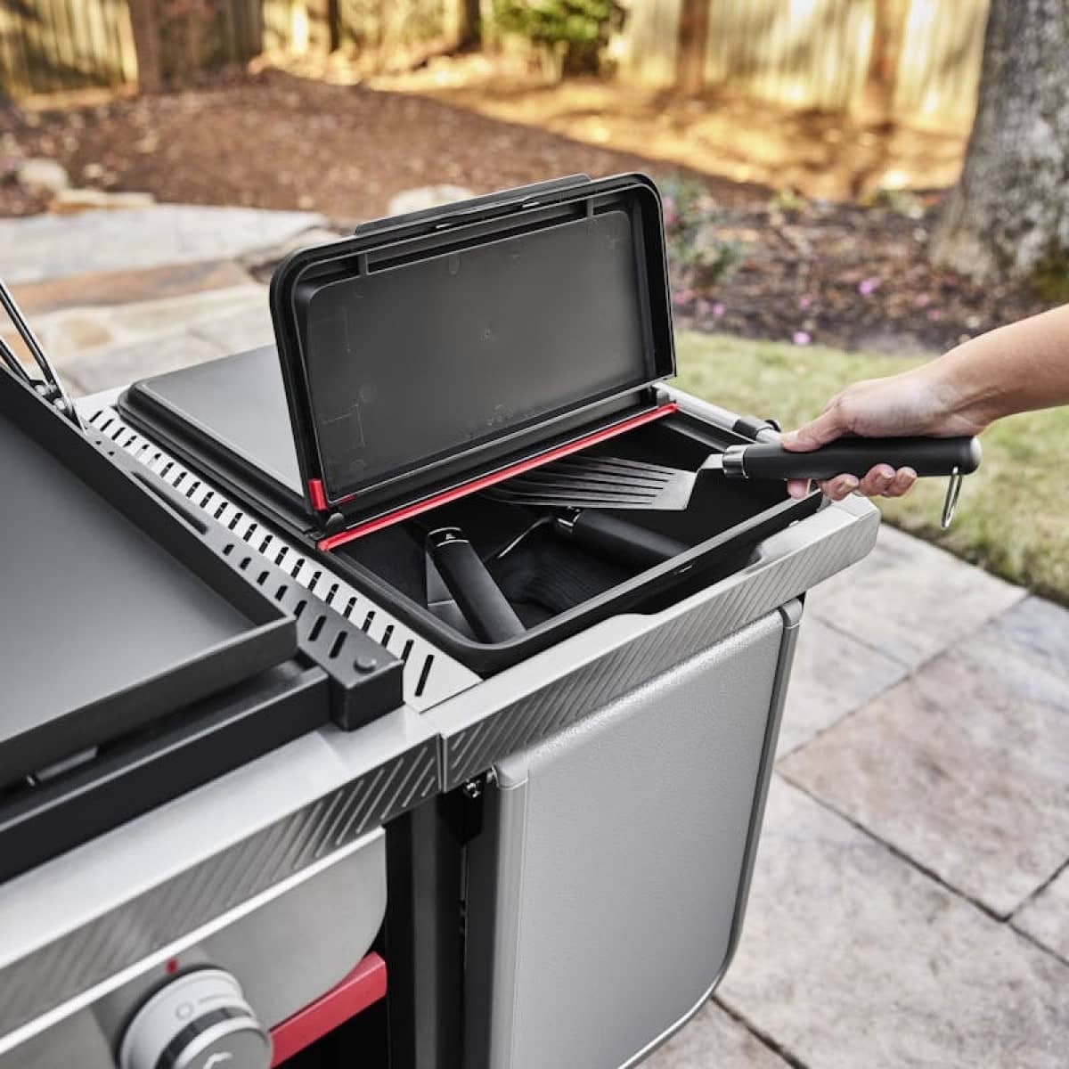 Бокс для зберігання гриль-аксесуарів Weber Slate Бокс для зберігання гриль-аксесуарів Weber Slate