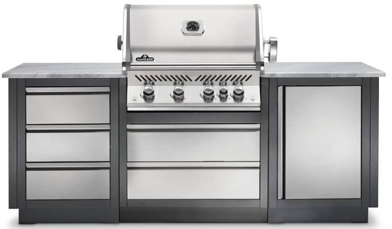 Стаціонарна літня кухня Napoleon Oasis 100 с грилем Bipro 500 Стаціонарна літня кухня Napoleon Oasis 100 с грилем Bipro 500