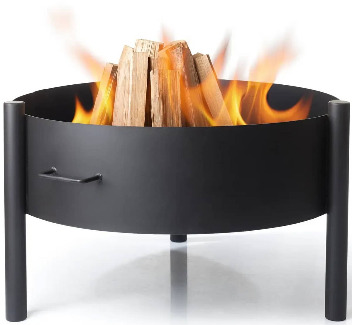 Чаша для вогню Vican Aura 600*600 переносний металевий гриль Чаша для вогню Vican Aura 600*600 переносний металевий гриль