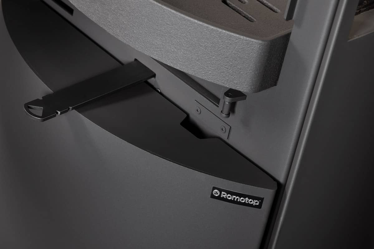 Регулятор подачі повітря в печі ROMOTOP PARLA 3S 10 Регулятор подачі повітря в печі ROMOTOP PARLA 3S 10