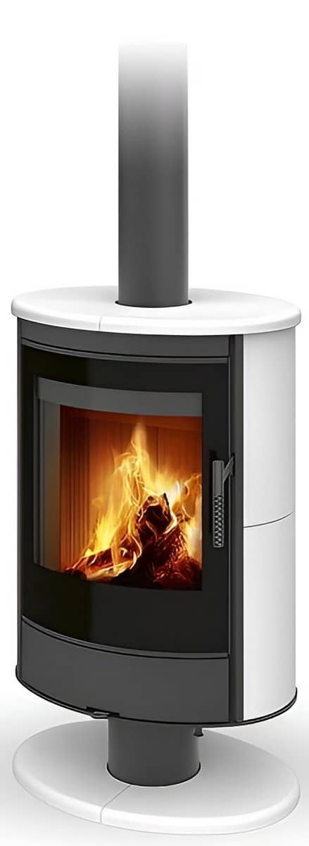 ROMOTOP STROMBOLI G T 10 — поворотна піч-камін із керамічним облицюванням ROMOTOP STROMBOLI G T 10 — поворотна піч-камін із керамічним облицюванням