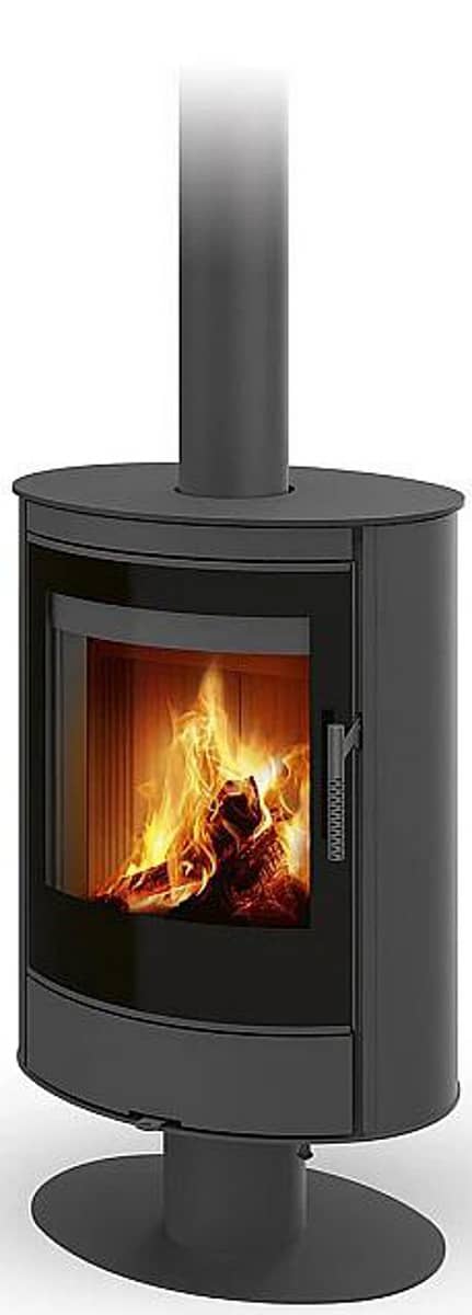 ROMOTOP STROMBOLI G T 30 — поворотна піч-камін зі сталевим корпусом ROMOTOP STROMBOLI G T 30 — поворотна піч-камін зі сталевим корпусом